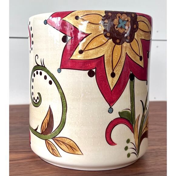 Carynthum by PIER 1 Handcrafted Earthenware Utensil Holder - Picture 2 of 12